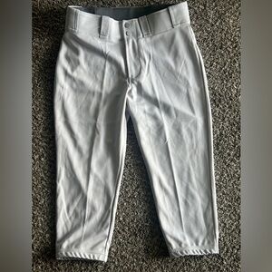 Mizuno Grey Softball Pants Medium